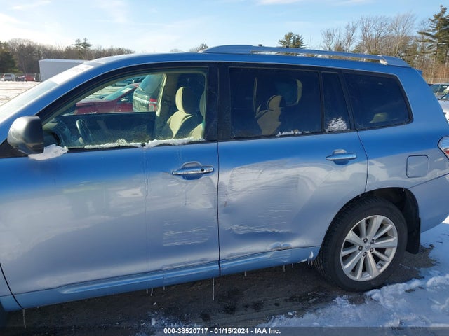 2010 TOYOTA HIGHLANDER HYBRID BASE V6 VIN: JTEBW3EH8A2046166