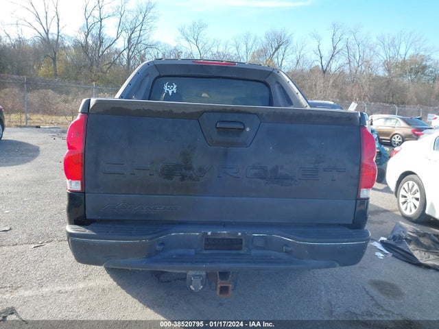 2004 CHEVROLET AVALANCHE 1500 VIN: 3GNEK12T74G252575