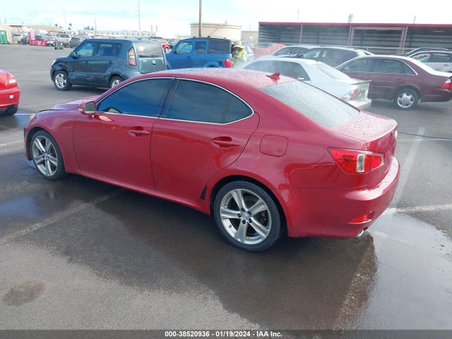 2011 LEXUS IS 250 VIN: JTHBF5C25B5139904