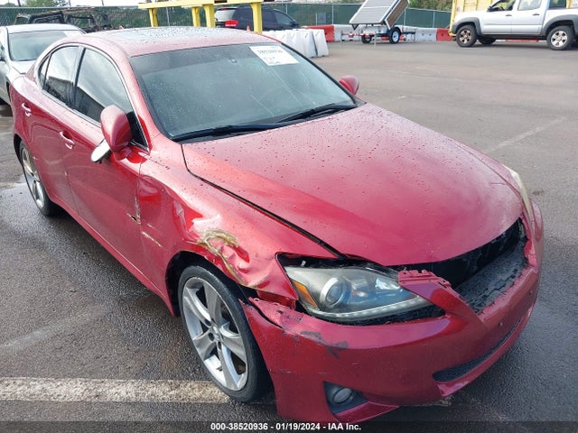 2011 LEXUS IS 250 VIN: JTHBF5C25B5139904