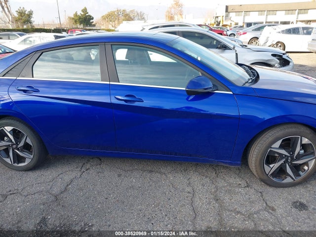 2023 HYUNDAI ELANTRA LIMITED VIN: KMHLP4AG2PU584735