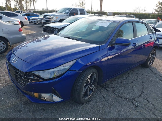 2023 HYUNDAI ELANTRA LIMITED VIN: KMHLP4AG2PU584735