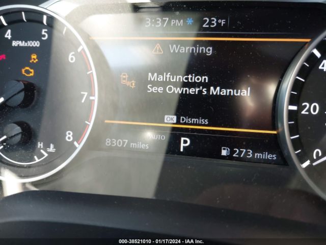 5N1BT3BB7PC673484 Nissan Rogue Sv Intelligent Awd
