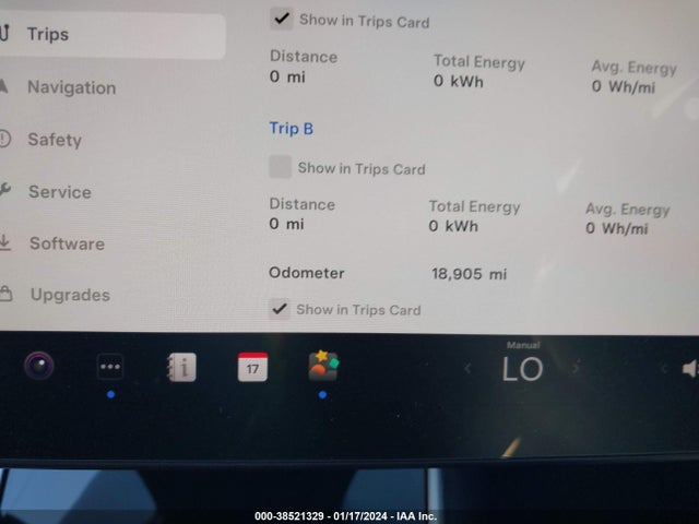 38521329 :رقم المزاد ، 5YJ3E1EB1KF386026 vin ، 2019 Tesla Model 3 Long Range/performance مزاد بيع