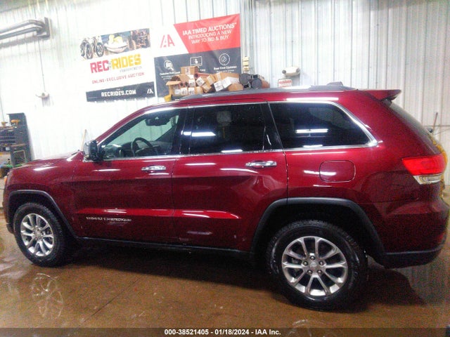 2016 JEEP GRAND CHEROKEE LIMITED VIN: 1C4RJFBG1GC381089