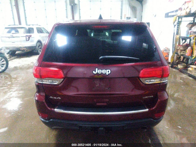 2016 JEEP GRAND CHEROKEE LIMITED VIN: 1C4RJFBG1GC381089