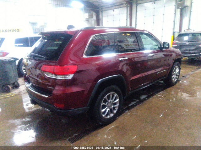 2016 JEEP GRAND CHEROKEE LIMITED VIN: 1C4RJFBG1GC381089