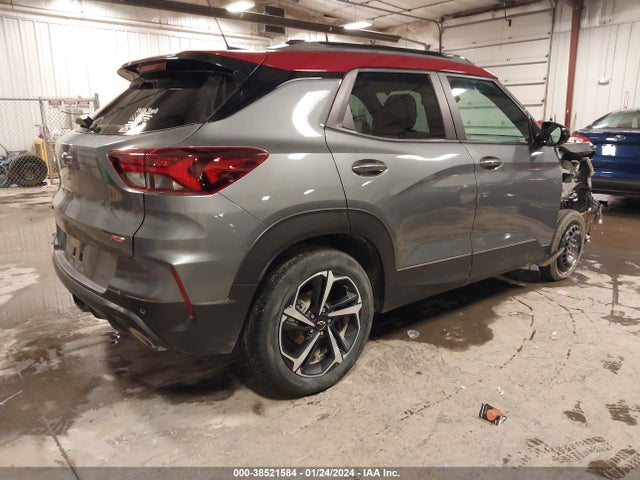 Chevrolet Trailblazer Awd Rs 2021 KL79MUSL9MB148925 Image 4