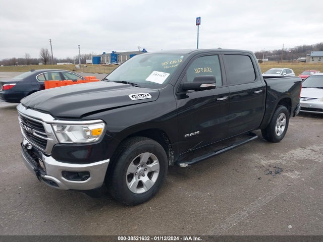 RAM 1500 Big Horn  4x4 5'7 Box 2020 1C6SRFFT6LN286339 Image 2