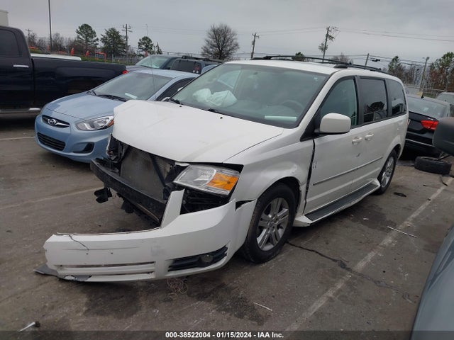2010 DODGE GRAND CARAVAN CREW VIN: 2D4RN6DX4AR438176