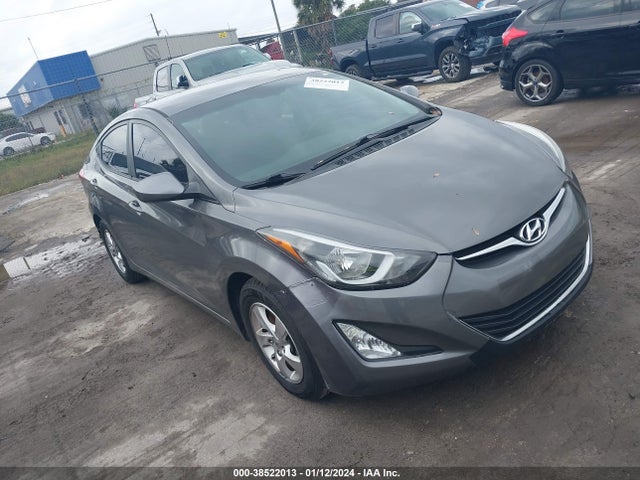 2014 HYUNDAI ELANTRA SE VIN: 5NPDH4AE2EH512882