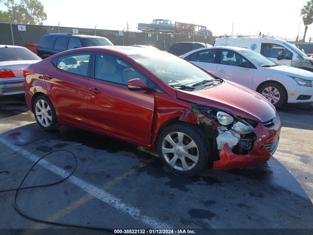 2012 HYUNDAI ELANTRA LIMITED (ULSAN PLANT) VIN: KMHDH4AE2CU213360