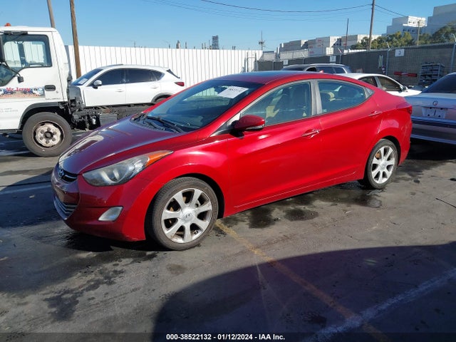2012 HYUNDAI ELANTRA LIMITED (ULSAN PLANT) VIN: KMHDH4AE2CU213360