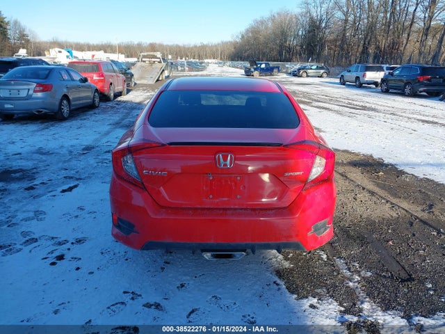 2020 HONDA CIVIC SPORT VIN: 2HGFC2F82LH555222