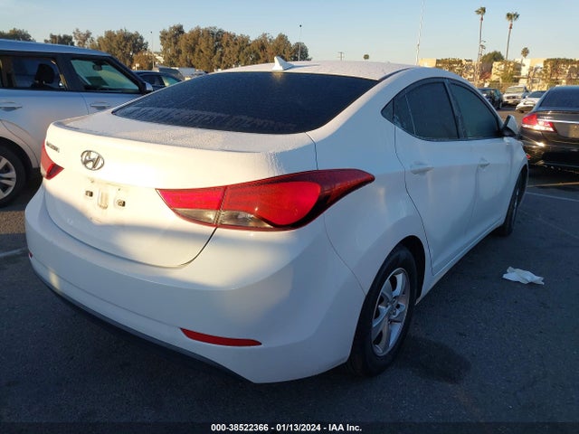 2014 HYUNDAI ELANTRA SE VIN: 5NPDH4AE4EH516643