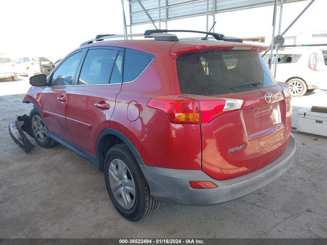 2013 TOYOTA RAV4 LE VIN: 2T3ZFREV6DW007034