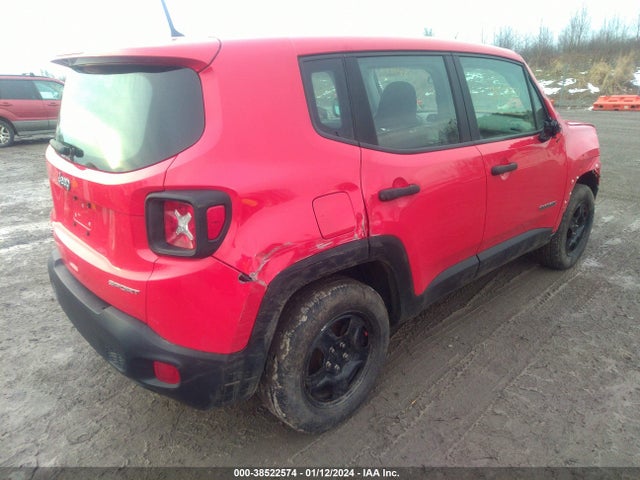 2019 JEEP RENEGADE SPORT 4X4 VIN: ZACNJBAB5KPK79308