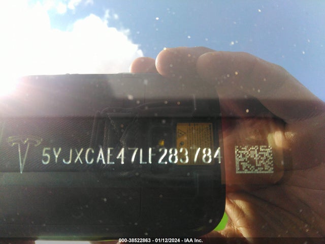 2020 TESLA MODEL X 5YJXCAE47LF283784 Photo 8