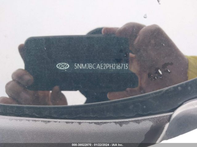 5NMJBCAE2PH216713 Hyundai TUCSON SEL