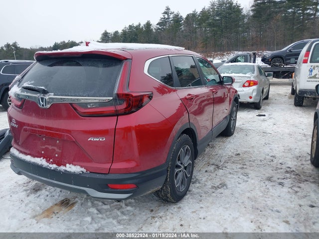 2022 HONDA CR-V AWD EX VIN: 7FARW2H54NE009735