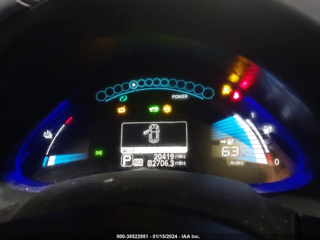 2017 NISSAN LEAF SL VIN: 1N4BZ0CPXHC303018