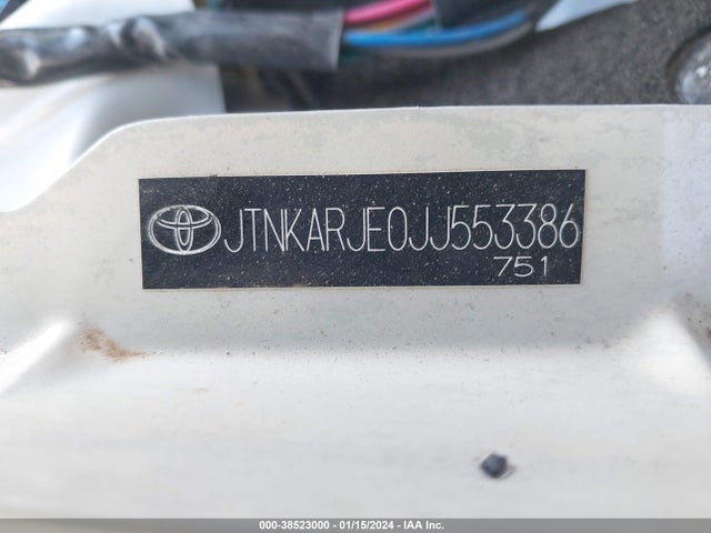 Toyota COROLLA IM 2018 JTNKARJE0JJ553386 Image 9