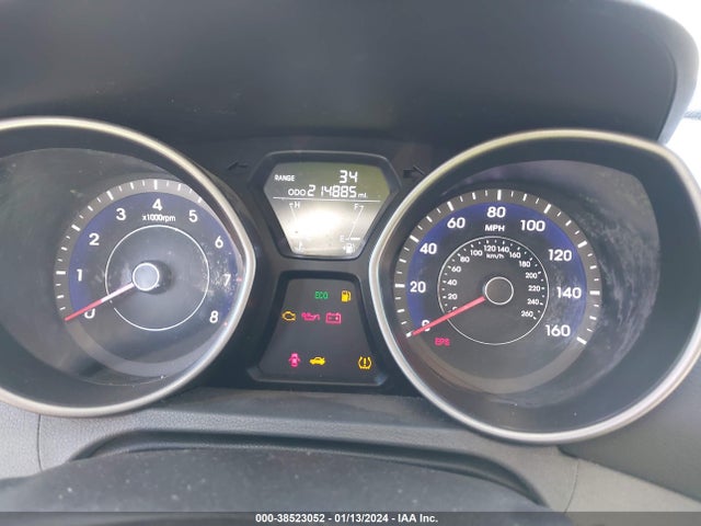 2013 HYUNDAI ELANTRA GLS VIN: 5NPDH4AE2DH346801