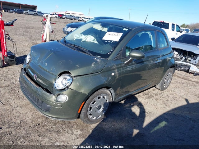2012 FIAT 500 3C3CFFAR0CT211805 Photo 1