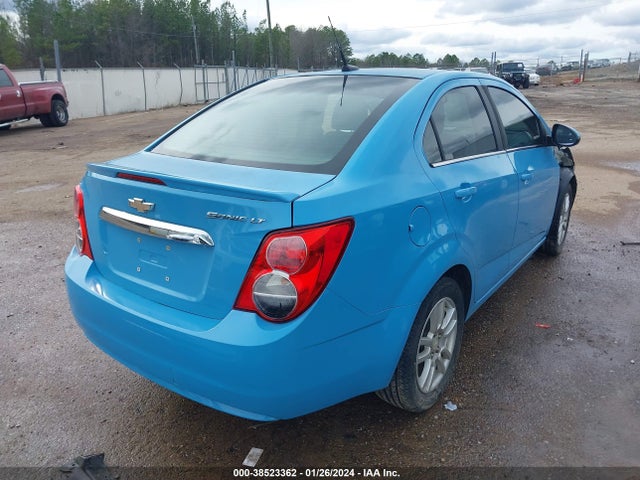 Chevrolet Sonic Lt Auto 2014 1G1JC5SH7E4180517 Image 4