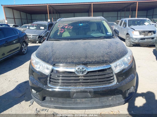 2014 TOYOTA HIGHLANDER XLE V6 VIN: 5TDKKRFH6ES028233