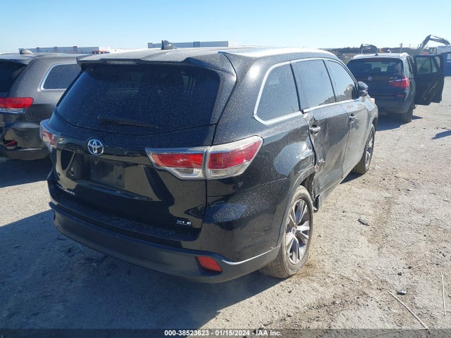 2014 TOYOTA HIGHLANDER XLE V6 VIN: 5TDKKRFH6ES028233