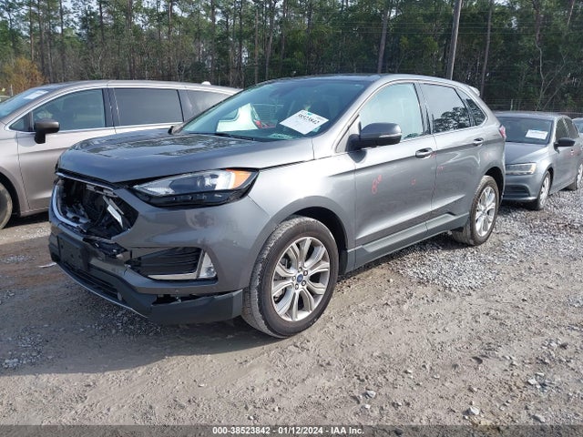 2022 FORD EDGE TITANIUM VIN: 2FMPK4K93NBA53580