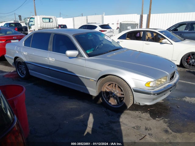 2001 BMW 7 SERIES 740IL VIN: WBAGH83421DP19780