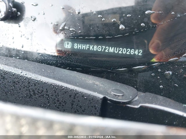 Honda Civic Type R Touring 2021 SHHFK8G72MU202642 Image 9