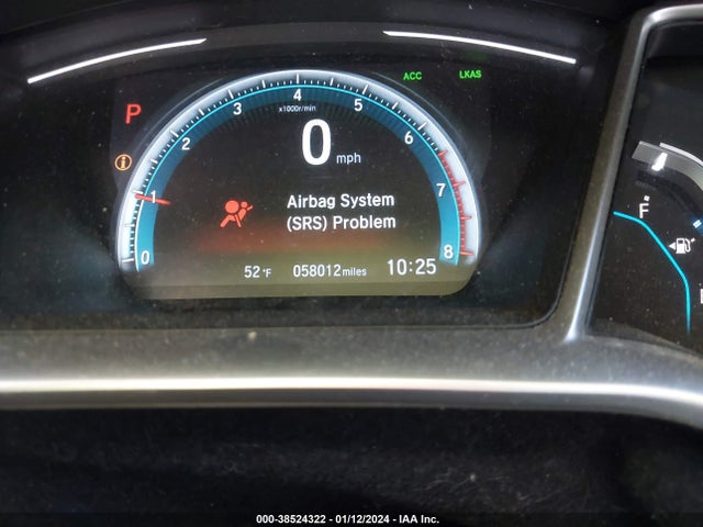 2018 HONDA CIVIC TOURING VIN: JHMFC1F91JX034078