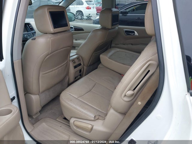 2014 NISSAN PATHFINDER PLATINUM VIN: 5N1AR2MN5EC655347