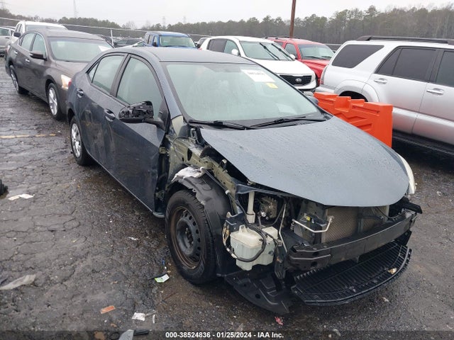 2016 TOYOTA COROLLA L VIN: 2T1BURHE0GC599385