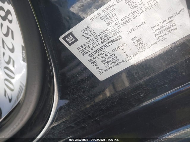 Chevrolet Silverado 1500 1lt 2014 1GCVKREC3EZ366805 Image 9