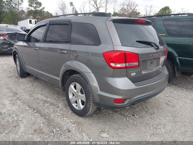 2012 DODGE JOURNEY SXT VIN: 3C4PDCBG7CT180776