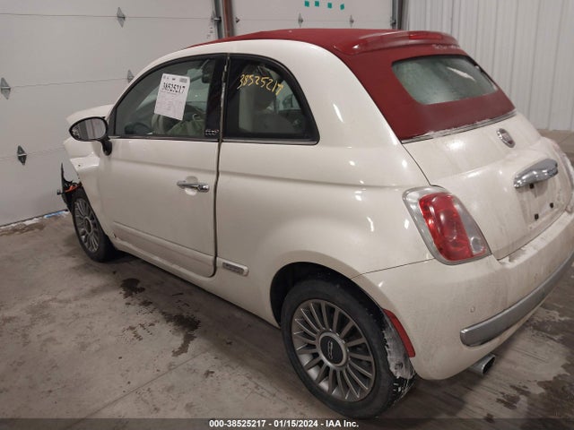 2012 FIAT 500C 3C3CFFER7CT237747 Photo 2