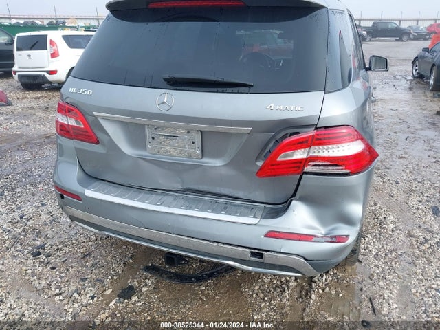 2012 MERCEDES-BENZ ML 350 4MATIC VIN: 4JGDA5HB4CA001986