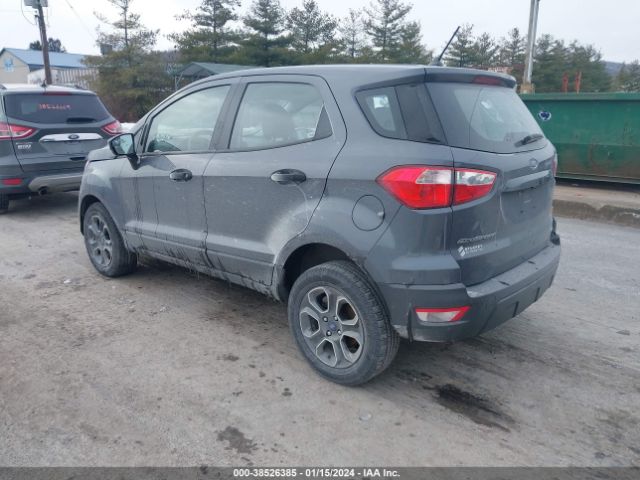MAJ6S3FLXKC294747 Ford ECOSPORT S
