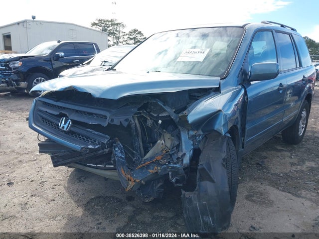 2005 HONDA PILOT EX-L VIN: 5FNYF18595B034017