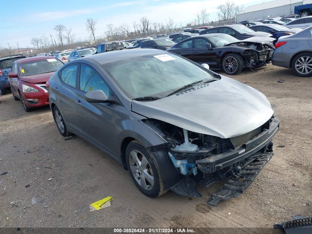 2013 HYUNDAI ELANTRA GLS VIN: 5NPDH4AEXDH414827