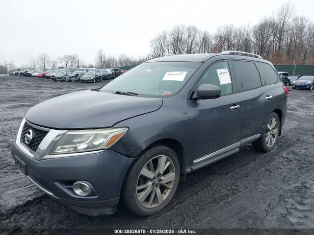 2014 NISSAN PATHFINDER PLATINUM VIN: 5N1AR2MM6EC648107