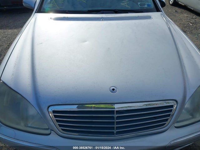 2000 MERCEDES-BENZ S 500 VIN: WDBNG75J9YA126227