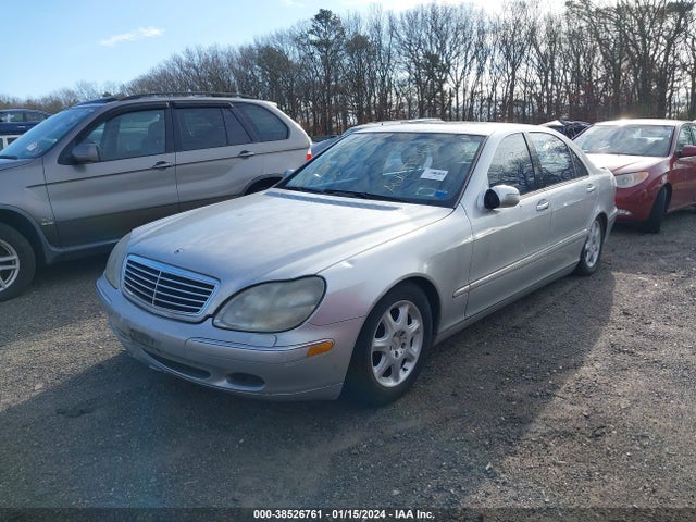 2000 MERCEDES-BENZ S 500 VIN: WDBNG75J9YA126227