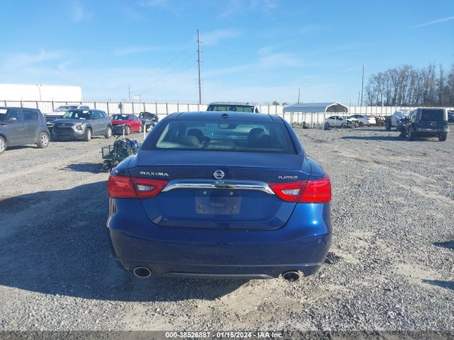 2018 NISSAN MAXIMA 3.5 PLATINUM VIN: 1N4AA6AP0JC402879