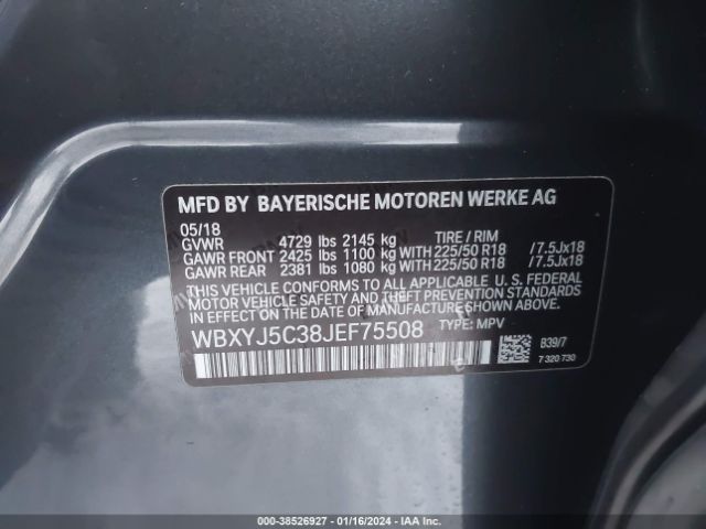 WBXYJ5C38JEF75508 BMW X2 Xdrive28i
