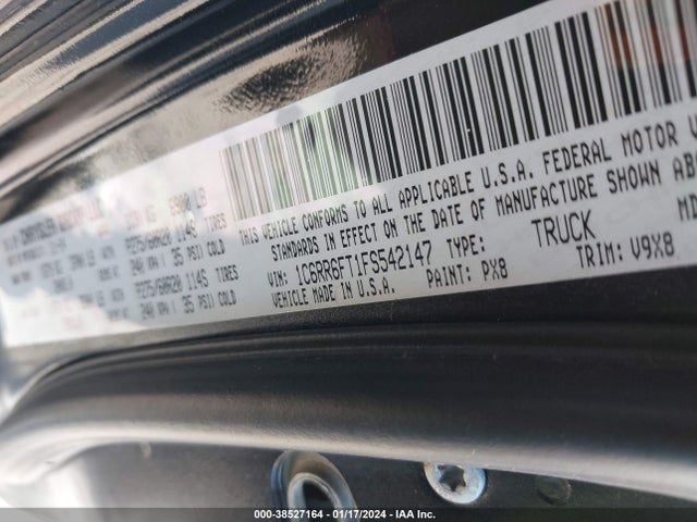 2015 RAM 1500 EXPRESS VIN: 1C6RR6FT1FS542147
